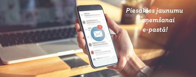 Piesakies jaunumiem!